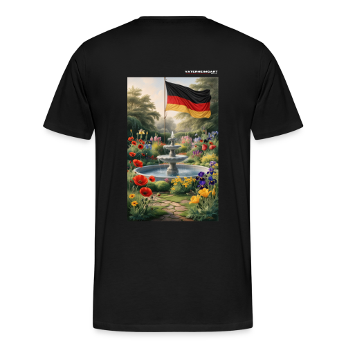 T-Shirt Brunnen im Park